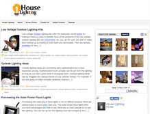 Tablet Screenshot of houselighting.org